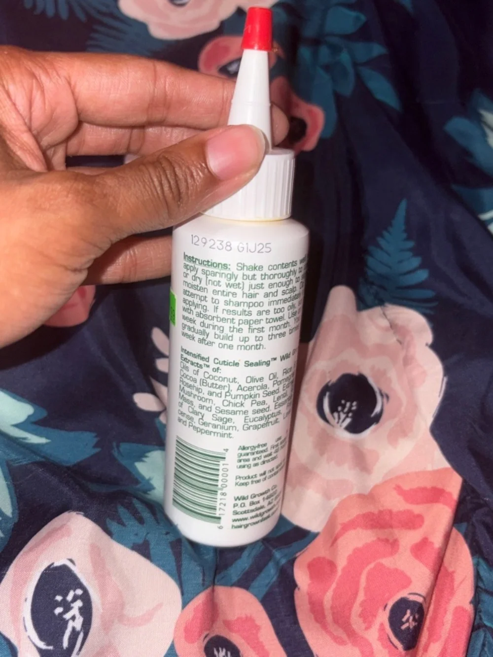 Wild growth hair oil !!!